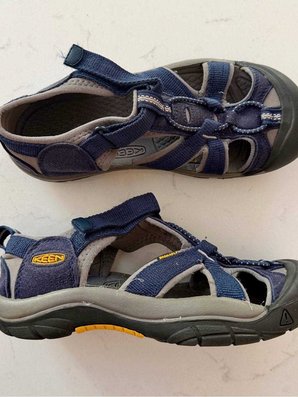 Keen Kids Navy Blue and Gray Water Shoes